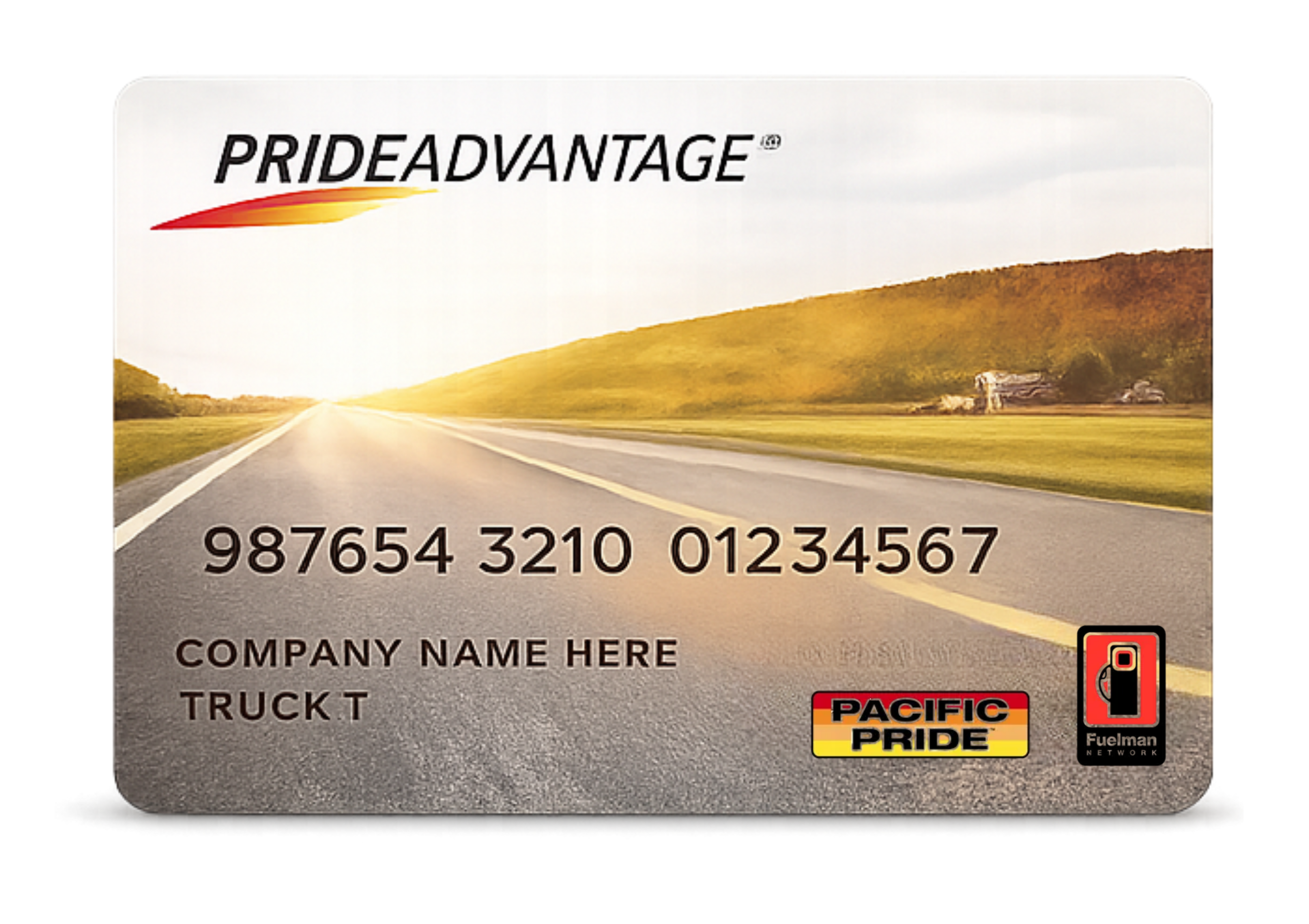 Pacific Pride fuel card